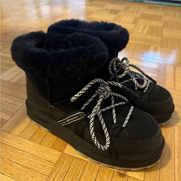 Emu Blurred Sheepskin Lined Snow Boots - Picture 3 of 6